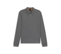 BOSS Polo Slim en coton stretch à patch logo - Style Passerby, 50507704 Gris S
