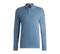 BOSS Polo Slim en coton stretch à patch logo - Style Passerby, 50507704 bleu clair L