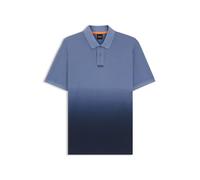 BOSS Polo en piqué de coton avec effet dégradé - Style Pe_Gradient_IN, 50559061 Bleu XL