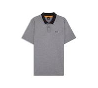 BOSS Polo en piqué de coton avec logo imprimé - Style PeoxfordNew, 50507814 Gris sombre XXL