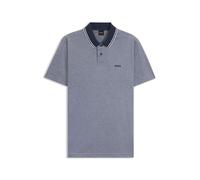 BOSS Hommes PeoxfordNew Polo en piqué de Coton avec Logo imprimé