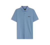 BOSS Hommes PL TOC Serve 1 Active Polo Slim Fit en Jersey rayé avec étirement quadridirectionnel