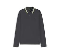 BOSS Hommes Plisy Polo en piqué de Coton avec Logo Contrastant