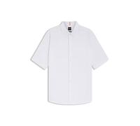 BOSS Chemise Regular en coton Oxford doux lavé - Style Rash_2_M, 50537332 Blanc XL