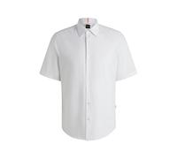 BOSS Hommes Rash 2 Chemise Regular en Coton Oxford Doux lavé