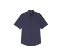 BOSS Hommes Relegant 6-Short Chemise Regular en Popeline de Coton