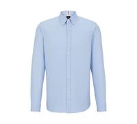 BOSS Hommes Rickert Chemise Regular Fit en Coton Oxford Biologique