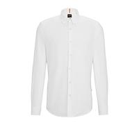 BOSS Hommes Rickert Chemise Regular Fit en Coton Oxford Biologique
