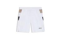 Short BOSS Green ST Match 9IN blanc noir beige - XL
