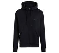 BOSS Hommes Saggy Sweat à Capuche zippé en Coton Stretch avec Logo imprimé