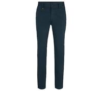 BOSS Hommes Schino-Taber-1 D Chino Tapered Fit en Satin de Coton Stretch Surteint