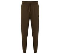 BOSS Hommes Sestart Bas de survêtement en Molleton de Coton avec Patch Logo