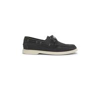 Hugo Boss Chaussures bateau Sienne en daim, semelle contrastante Hommes