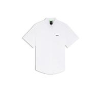 Boss Motion 10263169 Short Sleeve Shirt Blanc M Homme