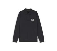 BOSS Hommes SW Join Polo Sweat en Coton mélangé à Motif Artistique d’Inspiration Tennis