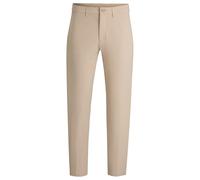 BOSS Hommes T Commuter-Reg Pantalon Regular Fit en Tissu Stretch déperlant