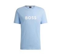 BOSS Hommes T-Shirt RN T-Shirt Regular en Jersey de Coton avec Protection Anti-UV SPF 50+
