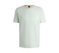 BOSS Hommes Tales T-Shirt en Jersey de Coton avec Patch Logo