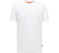 BOSS Hommes Tales T-Shirt en Jersey de Coton avec Patch Logo