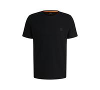 BOSS Hommes Tales T-Shirt en Jersey de Coton avec Patch logoté