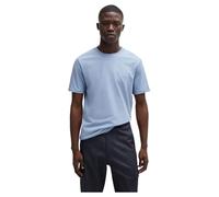 BOSS Hommes Tales T-Shirt en Jersey de Coton avec Patch logoté