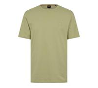 BOSS Hommes Tales T-Shirt Relaxed Fit en Jersey de Coton avec Patch Logo