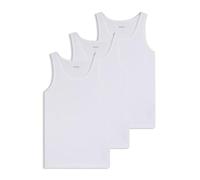 Hugo Boss Débardeurs Classic en coton, logos brodés - Lot de 3 Blanc XXL