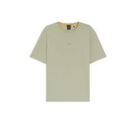 BOSS Hommes TChup T-Shirt en Coton Stretch à imprimé logoté