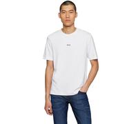 BOSS T-Shirt 'Chup' noir / blanc, Taille XXL