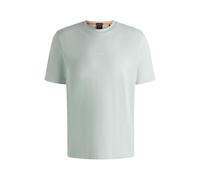BOSS Hommes TChup T-Shirt en Coton Stretch à imprimé logoté