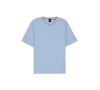 BOSS Hommes TChup T-Shirt en Coton Stretch avec Logo Contrastant
