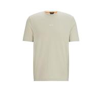 BOSS T-Shirt 'Chup' beige / blanc, Taille XXXL