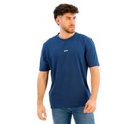 BOSS Hommes TChup T-Shirt en Coton Stretch avec Logo Contrastant