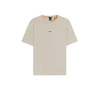 BOSS T-shirt en coton stretch avec logo contrastant - Style TChup, 50473278 Naturel XXXL