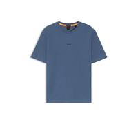 BOSS Hommes TChup T-Shirt en Coton Stretch avec Logo Contrastant