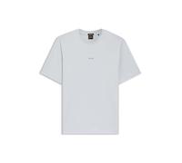 BOSS T-shirt en coton stretch avec logo contrastant - Style TChup, 50473278 Gris chiné L