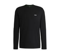 BOSS Hommes Tee Long T-Shirt en Coton Stretch à Logo Contrastant
