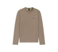 BOSS Hommes Tee Long T-Shirt en Coton Stretch à Logo Contrastant