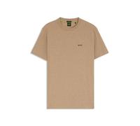 BOSS T-shirt en coton stretch avec détail logoté - Style Tee, 50506373 Beige XL