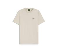BOSS Hommes Tee T-Shirt en Coton Stretch avec détail logoté