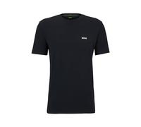 BOSS Hommes Tee T-Shirt en Coton Stretch avec Logo Contrastant