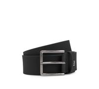 BOSS Hommes Ther-D Sh Sz40 Ceinture en cuir embossé avec boucle à ardillon et passant logoté