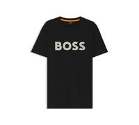 BOSS Hommes Thinking 1 T-Shirt en Jersey de Coton avec Logo imprimé en Gomme