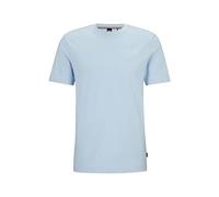 BOSS Hommes Thompson 01 T-Shirt en Jersey de Coton avec Logo imprimé en Gomme