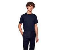 BOSS Hommes Thompson 02 T-Shirt Regular en Jersey de Coton avec col côtelé