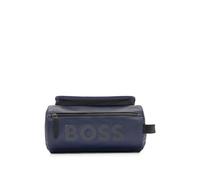 BOSS Hommes Thunder Washbag Trousse de toilette à logo avec poche zippée sur le devant