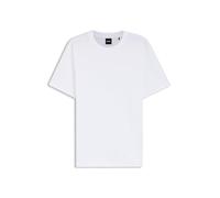 BOSS Hommes Tiburt 240 T-Shirt en Coton mélangé à la Structure Jacquard Effet Bulle