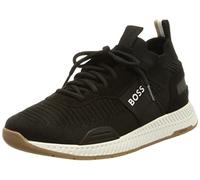 BOSS Hommes Titanium Runn Baskets Style Chaussettes, avec Tige Repreve®