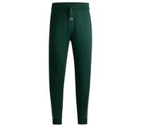 BOSS Hommes Tracksuit Pants Bas de survêtement en Coton mélangé à Logo imprimé en Transfert