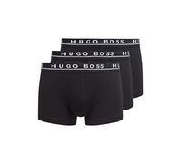 BOSS Hommes Trunk 3P CO/EL Lot de Trois Boxers Courts en Coton Stretch ornés d’Un Logo à la Taille
